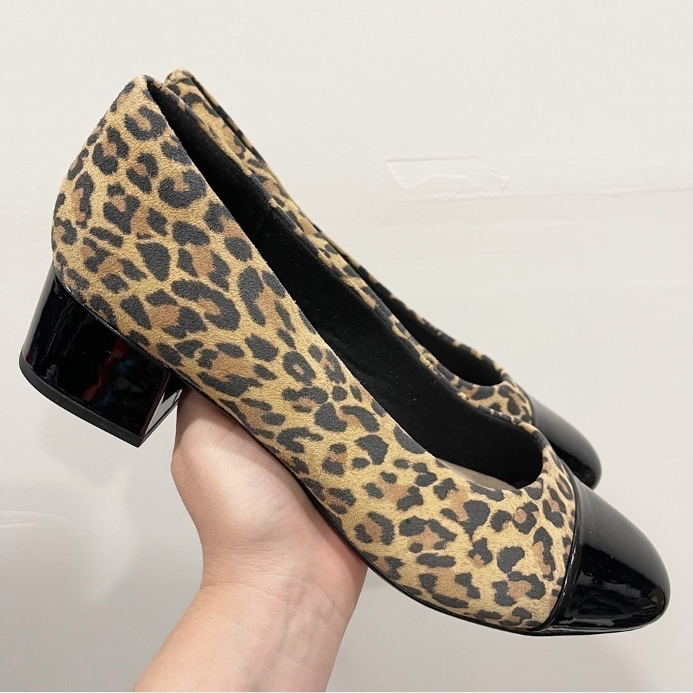 Clarks Collection Marilyn Sara Pump Size 11 Square Toe
